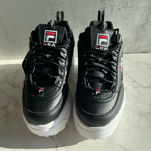 Women’s Fila Disruptor Platform Wedge 🖤 - Picture 11 of 13